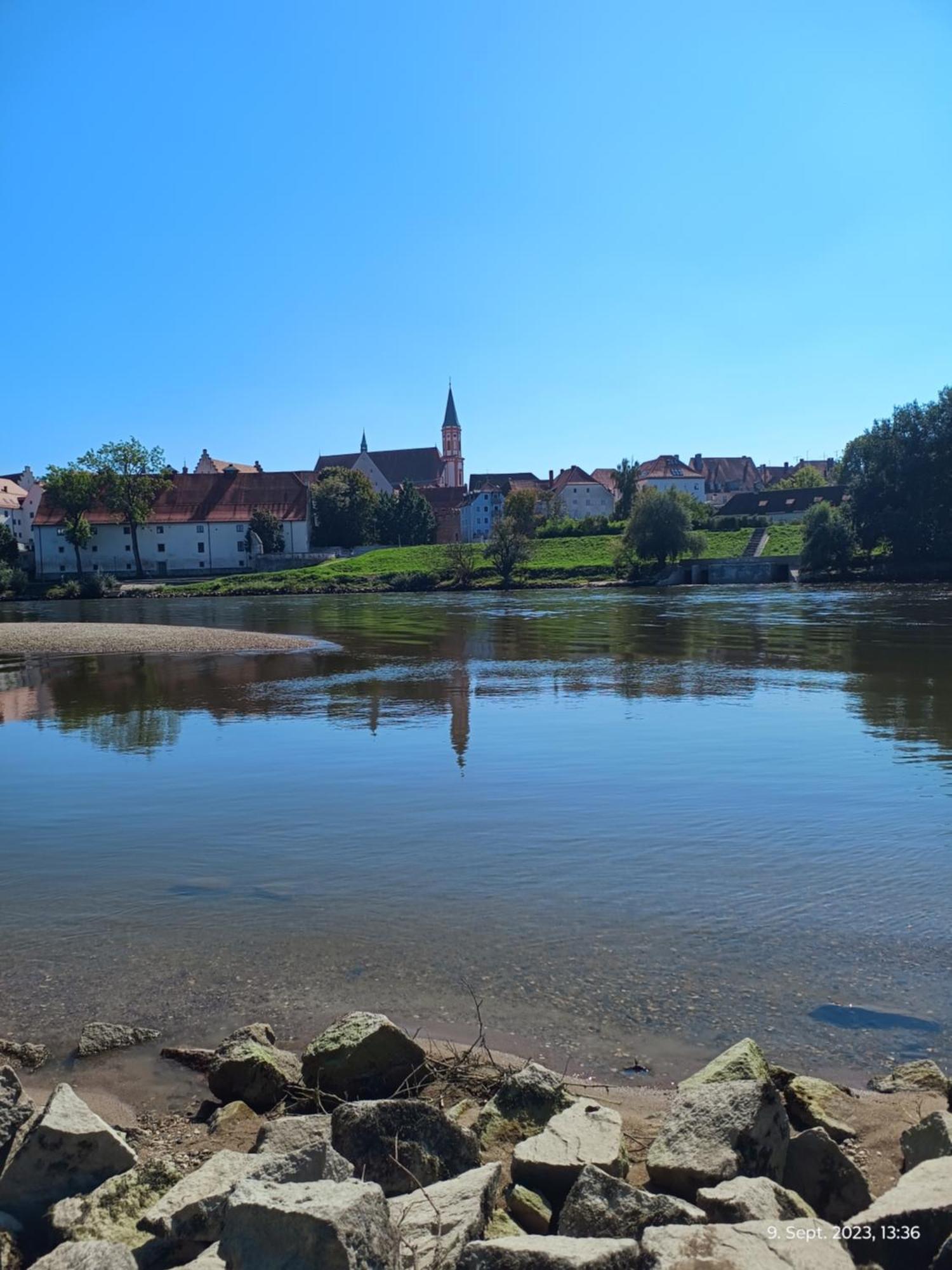 G.A.D.D Ferienwohnung/Glueck An Der Donau Straubing Bagian luar foto